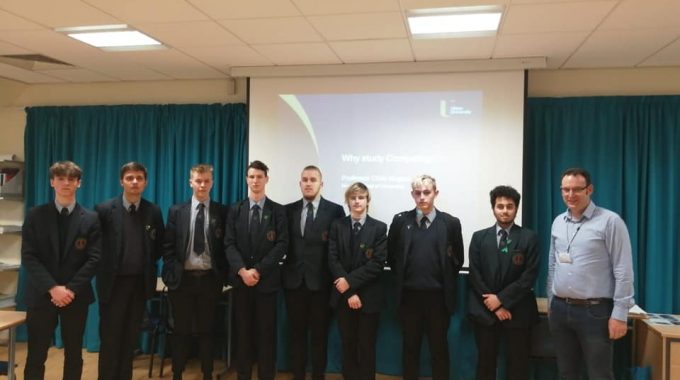 Visit from Professor Christopher Nugent (UUJ)